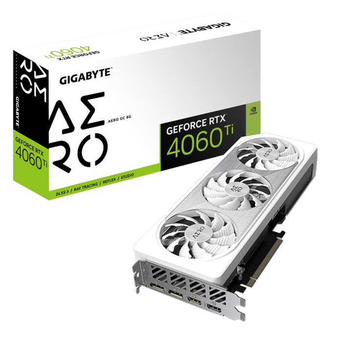 Gigabyte GeForce RTX 4060 Ti Aero OC 8GB
