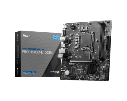 MSI Pro H610M-E DDR4 Motherboard