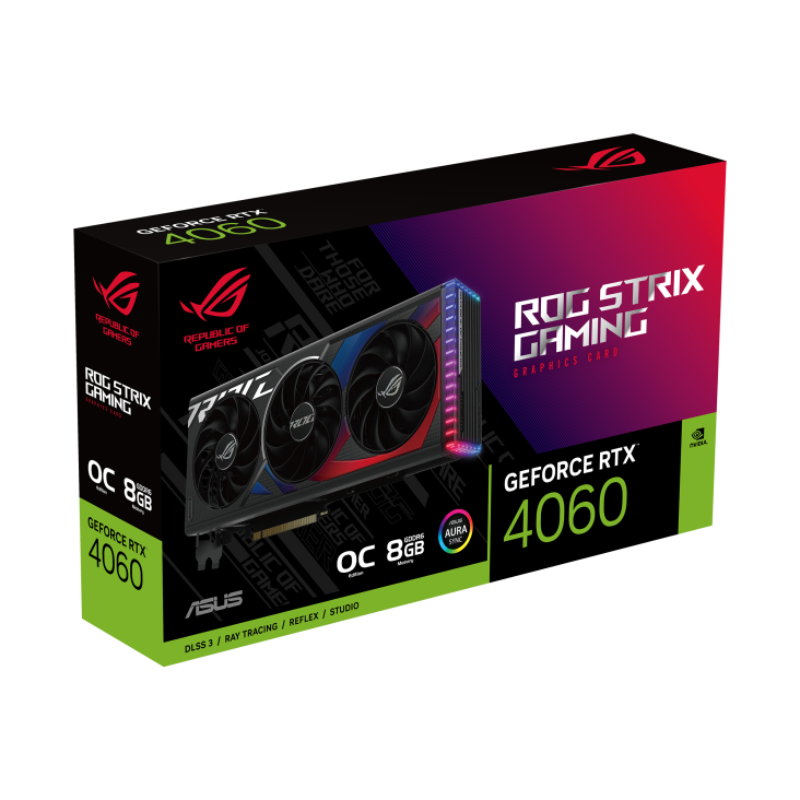 Asus ROG 4060 Nvidia RTX Graphics Card