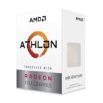 AMD Athlon 3000G with Radeon Vega 3 Graphics Desktop Processor 2 Cores 3.5GHz 5MB Cache Socket AM4