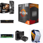 AMD Ryzen 5 5600G with B450M Motherboard 16GB 3200MHz RAM 500GB SSD Phantom Rocket System