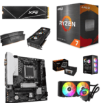 AMD Ryzen 7 7700X with B650 Gaming WiFi Motherboard, RTX 4070 Super OC Edition, Vengence 32 GB DDR5 RAM, XPG S70 Blade 1TB, P750W Modular Power Supply, 240 ARGB Liquid Cooler