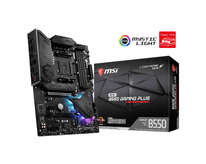 MSI MPG B550 Gaming Plus Motherboard