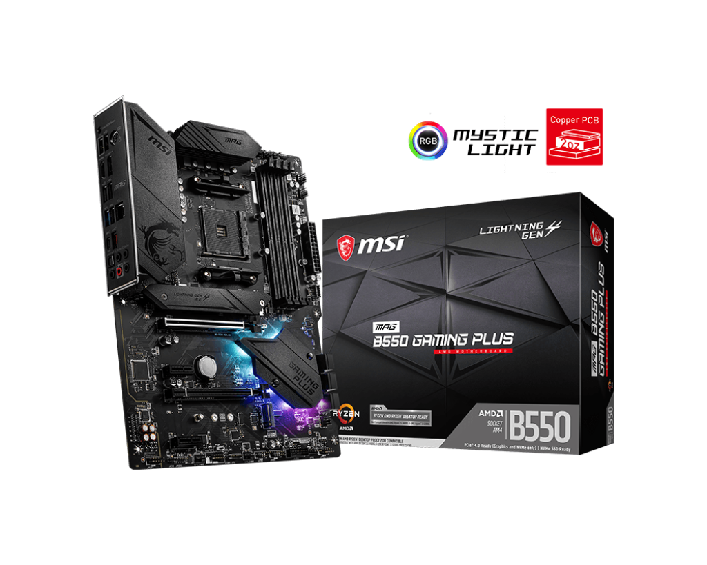 MSI MPG B550 Gaming Plus Motherboard