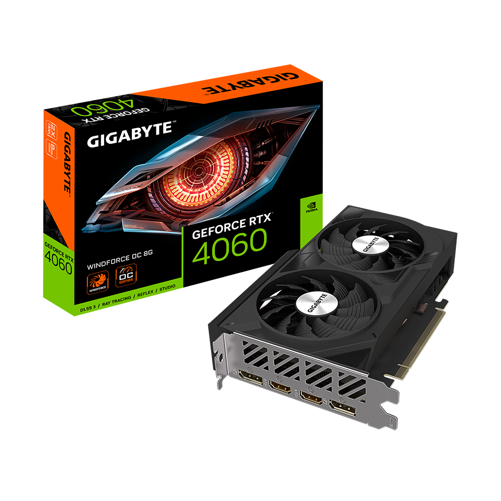 Gigabyte GeForce RTX 4060 Windforce OC 8G