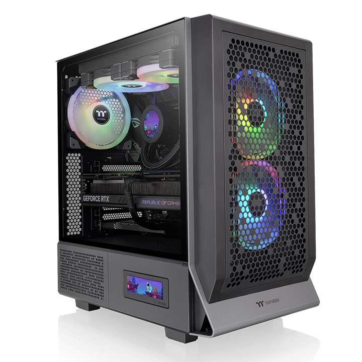 Ceres 300 TG ARGB Black Mid Tower Chassis