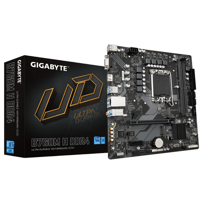 Gigabyte B760M H DDR4 Motherboard