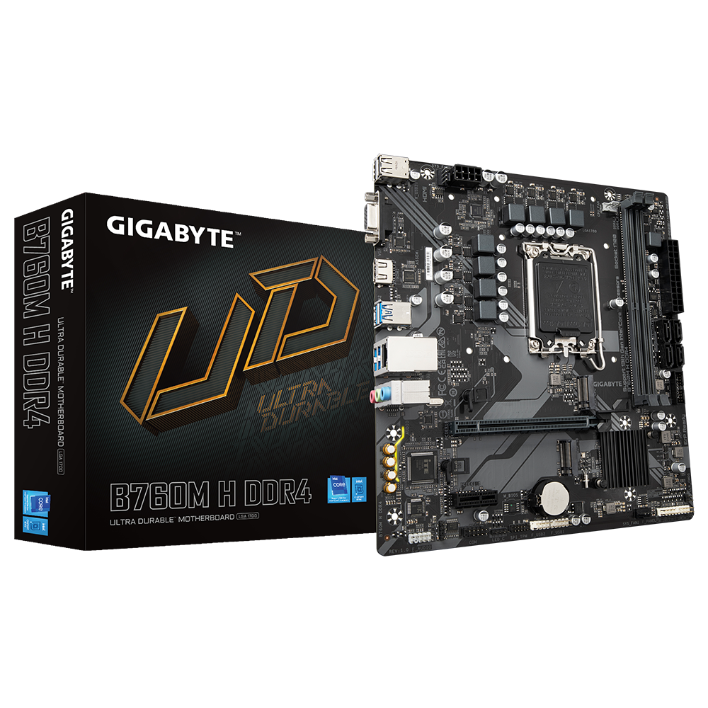 Gigabyte B760M H DDR4 Motherboard