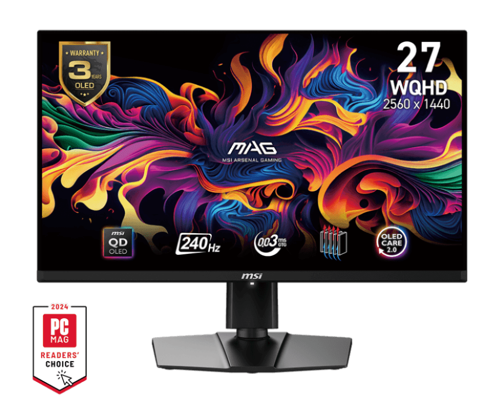 MSI MAG 271QPX QD-OLED E2 Gaming Monitor