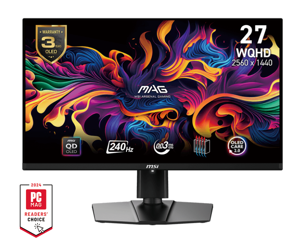 MSI MAG 271QPX QD-OLED E2 Gaming Monitor