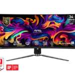 MSI MAG 341CQP QD-OLED Gaming Monitor