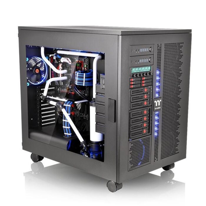 Thermaltake Core W200 Tempered Glass Black Chassis