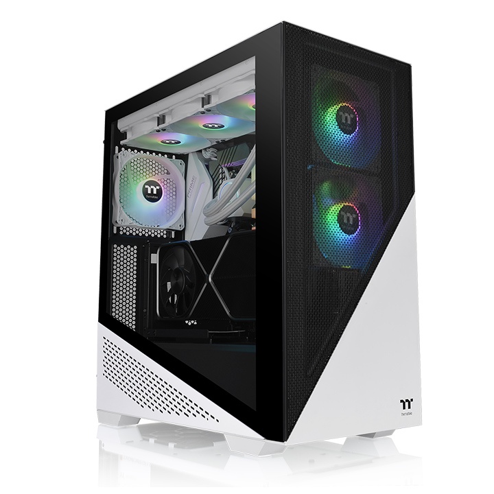 Thermaltake Divider 370 TG Snow ARGB Mid Tower Chassis