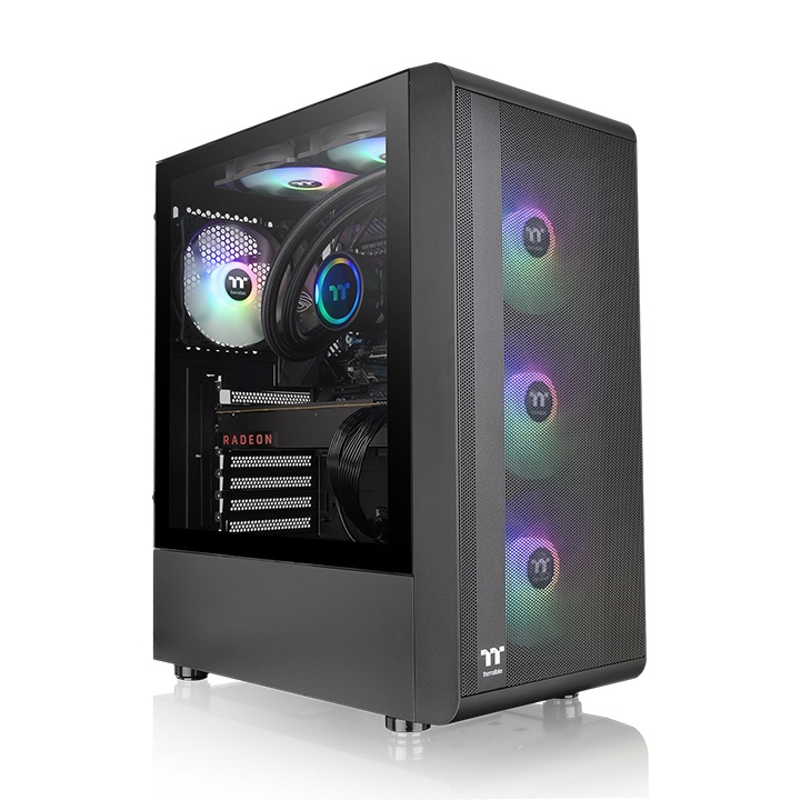 Thermaltake S200 TG ARGB Black Air Chassis