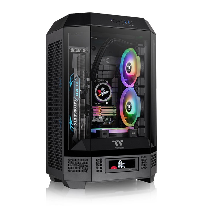 Thermaltake Tower 300 Micro Tower Black Chassis