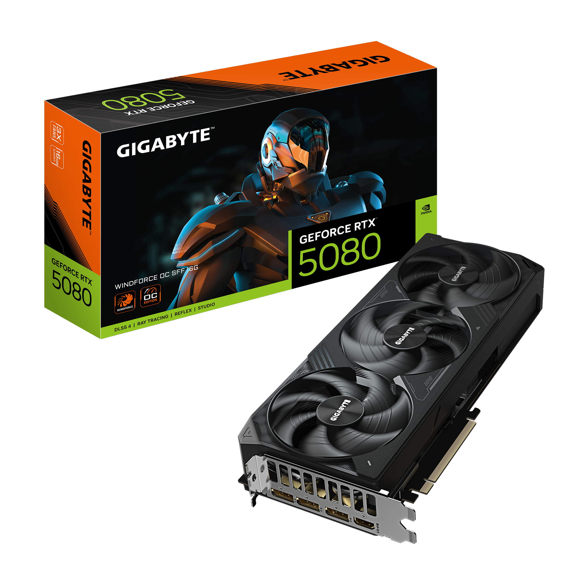 Gigabyte GeForce RTX 5080 Windforce OC 16GB