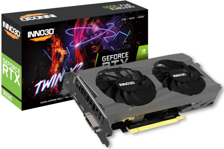 INNO3D GeForce RTX 3050 6GB Twin X2 Graphics Card