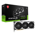 MSI GeForce RTX 4060 Ti Ventus 3X Black 8G