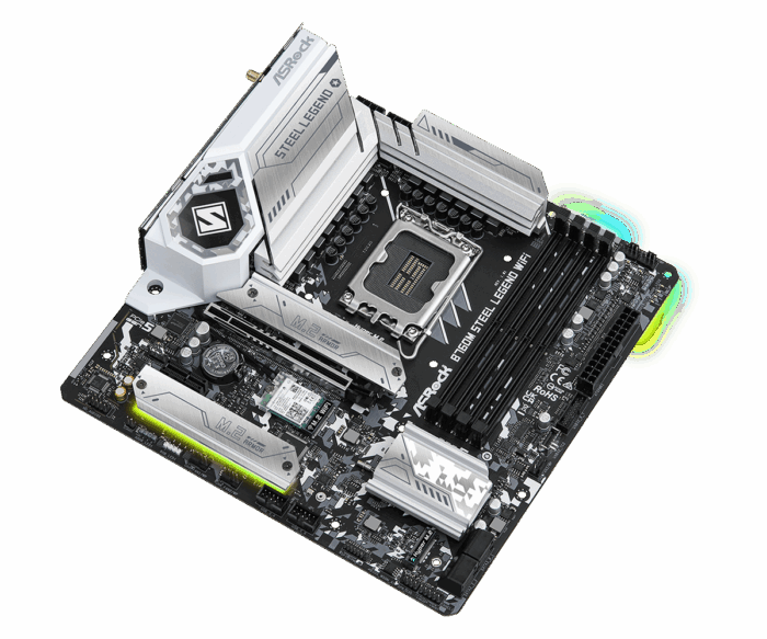 AsRock B760M Steel Legend WiFi Motherboard - Image 5