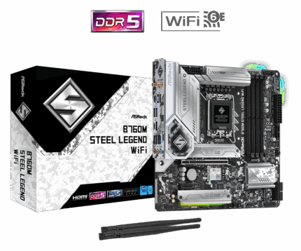 AsRock B760M Steel Legend WiFi Motherboard
