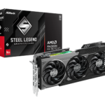 AsRock RX 9070 XT Steel Legend Dark 16GB Graphics Card