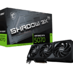 MSI GeForce RTX 5070 12G Shadow 3X OC Graphics Card