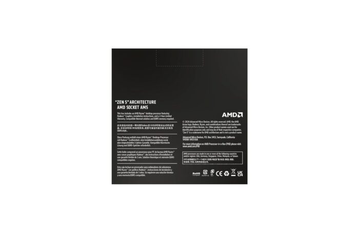 AMD Ryzen 9 9900x Computer Processor - Image 4
