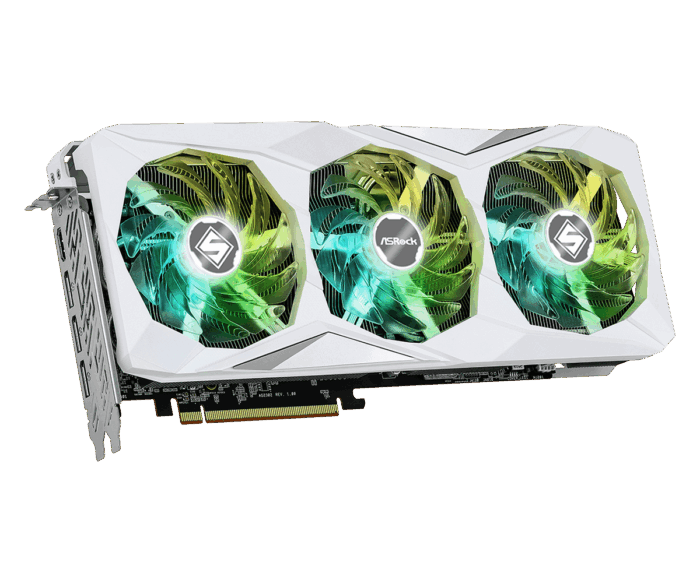 AsRock AMD Radeon RX 7800 XT Steel Legend 16GB OC Graphics Card - Image 3
