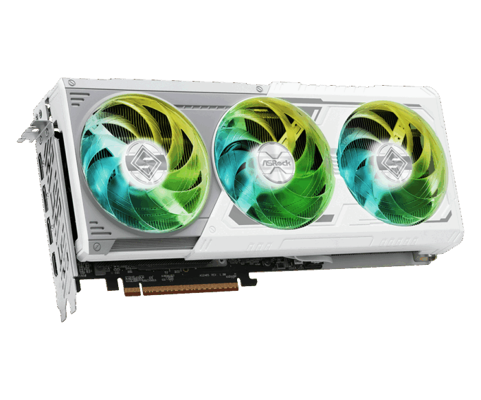 AsRock AMD Radeon RX 9070 Steel Legend 16GB OC Graphics Card - Image 4