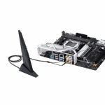 Asus AMD B650 Micro-ATX motherboard with DDR5, PCIe 5.0 M.2 support, HDMI™, Realtek 2.5Gb Ethernet, Wi-Fi 6, rear USB 10Gbps ports, front USB 5Gbps Type-C®, SATA 6 Gbps, Two-Way AI Noise Cancelation, Aura Sync - Image 6