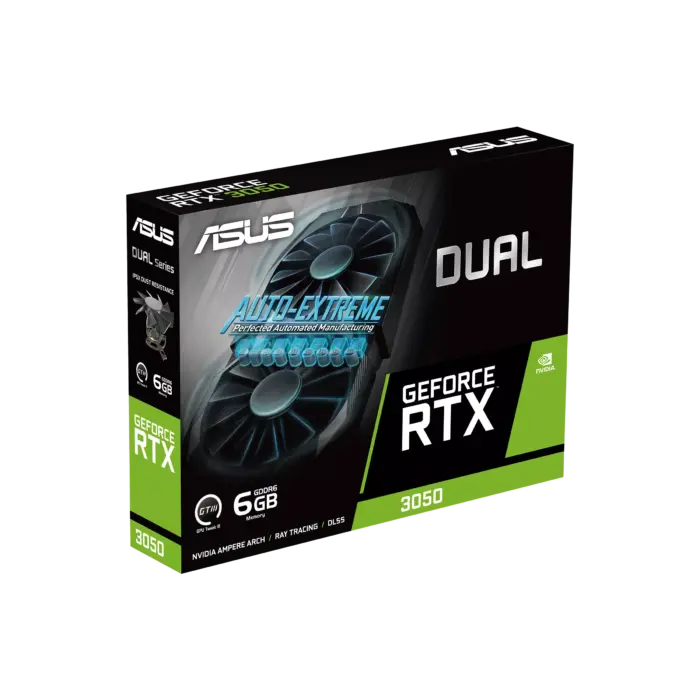 ASUS Dual GeForce RTX 3050 6GB GDDR6 with two powerful fans AAA gaming performance and ray tracing - Image 3