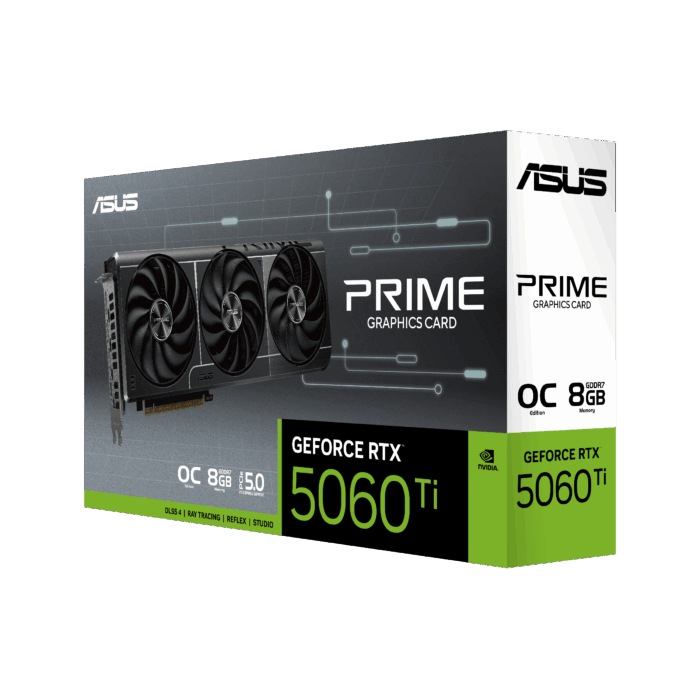 Asus Prime GeForce RTX 5060 Ti 8GB GDDR7 OC Edition - Image 3