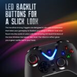 Cosmic Byte Ares Black Wireless Controller for PC,rubberised texture,700 mah battery,Vibration feature - Image 2