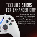 Cosmic Byte Ares White Wireless Controller for PC,rubberised texture,700 mah battery,Vibration feature - Image 7