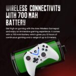 Cosmic Byte Ares White Wireless Controller for PC,rubberised texture,700 mah battery,Vibration feature - Image 5