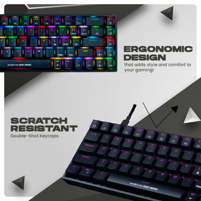 Cosmic Byte Artemis 68 keys RGB Mechanical keyboard, Outemu Red Switch - Image 5