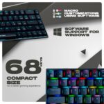 Cosmic Byte Artemis 68 keys RGB Mechanical keyboard, Outemu Red Switch - Image 4