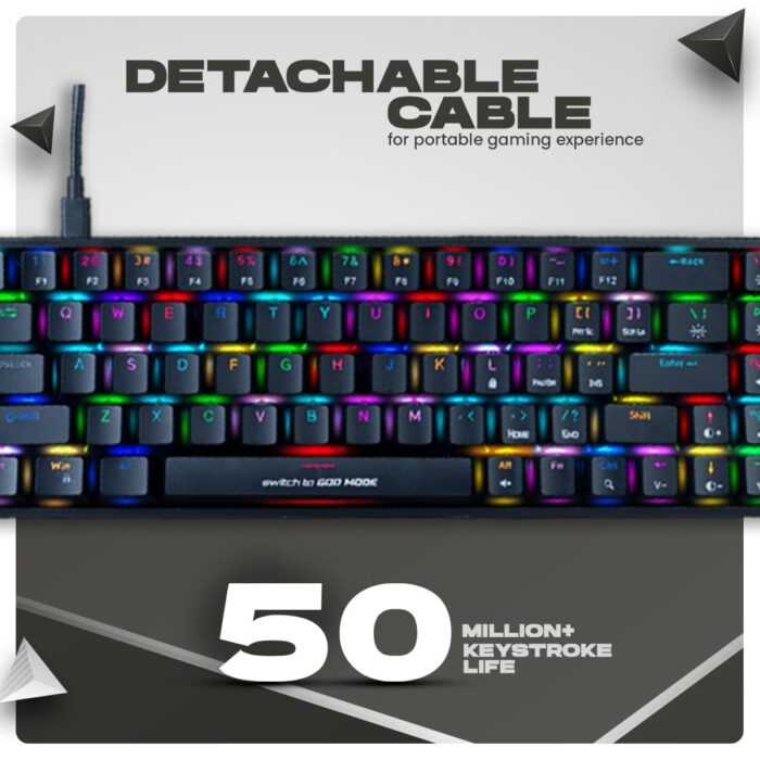 Cosmic Byte Artemis 68 keys RGB Mechanical keyboard, Outemu Red Switch - Image 3