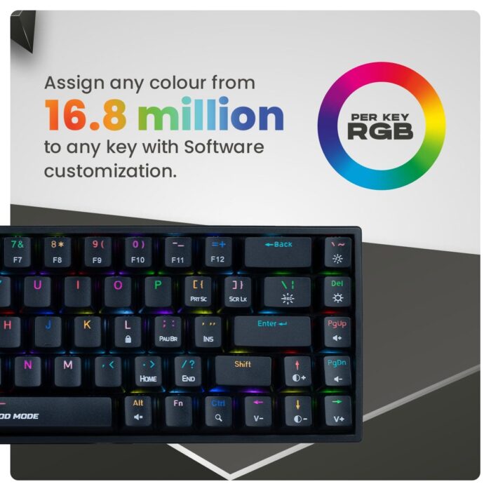 Cosmic Byte Artemis 68 keys RGB Mechanical keyboard, Outemu Blue Switch - Image 4