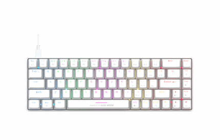Cosmic Byte Artemis White 68 RGB Keyboard