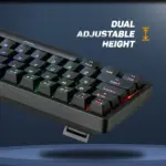 Cosmic Byte CB-GK-33 Astra Hot-Swappable Mechanical Wired & Bluetooth Keyboard with Per Key RGB and Software - Image 6