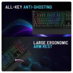 Cosmic Byte Black Eye Pro GK29 (Blue Switch),Full Length Keyboard,Per Key RGB,Wrist Rest,Swappable Outemu Switches - Image 8