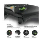 Cosmic Byte C1070T Interstellar Wired Gamepad for PC/PS3 support for Windows XP/7/8/10, Rubberized Texture, Driver - Image 5