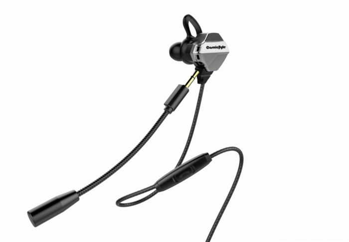 Cosmic Byte CB-EP-04 Earphone with Detachable Microphone for PC,PS4,Mobiles,Tablets (Splitter & Pouch included) - Image 2