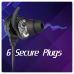 Cosmic Byte CB-EP-08 Gaming Earphone with Detachable Microphone (Black) - Image 6