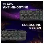 Cosmic Byte 'Dragonfly' RGB Keyboard-Mouse combo,Upgraded with Software support - Image 6