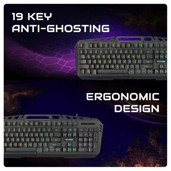Cosmic Byte 'Dragonfly' RGB Keyboard-Mouse combo,Upgraded with Software support - Image 6