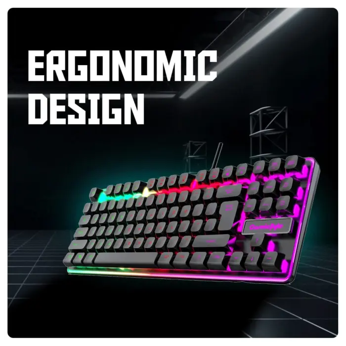 Cosmic Byte 'Dragonfly' RGB Keyboard-Mouse combo,Upgraded with Software support - Image 3