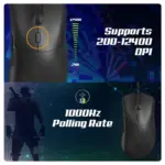 Cosmic Byte Falcon Wired Gaming Mouse,48 gm Lightweight,1000 Hz Polling rate,Pixart 3327 Sensor,200-12400 DPI - Image 5