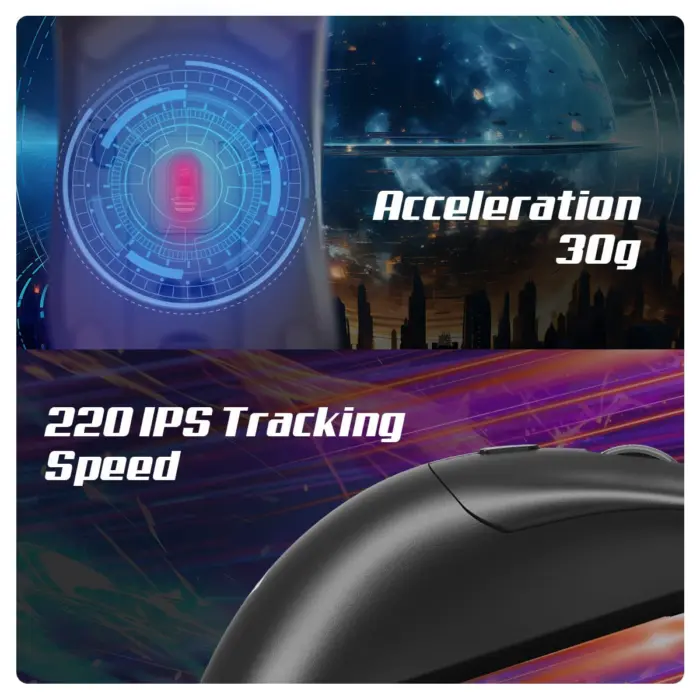 Cosmic Byte Falcon Wired Gaming Mouse,48 gm Lightweight,1000 Hz Polling rate,Pixart 3327 Sensor,200-12400 DPI - Image 4